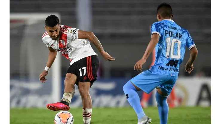 Paulo Díaz ante Binacional en Copa Libertadores