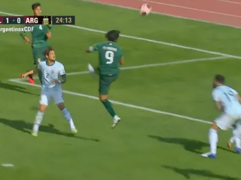 Moreno Martins pone en ventaja a Bolivia ante Argentina