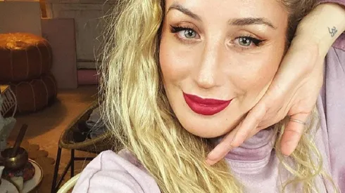 Daniela Castro en la polémica por subir cerro en ayuna | Foto: @ladanicastror