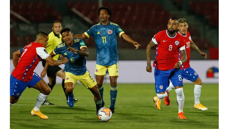 Alexis Sánchez y Arturo Vidal marcaron en la victoria parcial de Chile sobre Colombia por Eliminatorias Qatar 2022