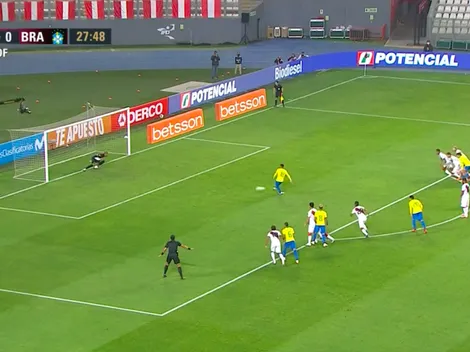 Neymar empata las cosas ante Perú desde el punto penal