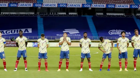 Selección de Colombia ante Venezuela