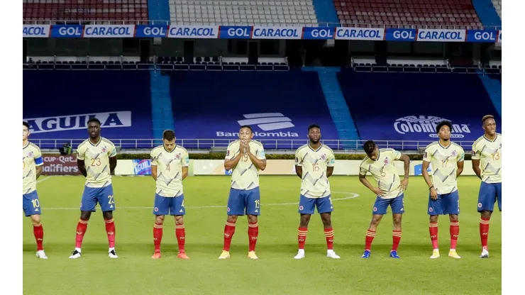 Selección de Colombia ante Venezuela