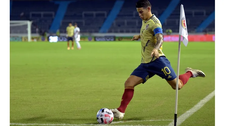 James Rodríguez ante Venezuela