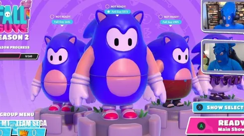 La skin de Sonic llega a Fall Guys