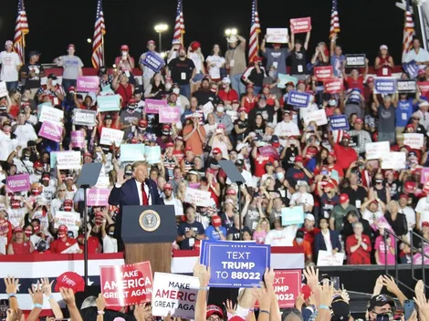 Trump baila en su regreso tras dar positivo por coronavirus