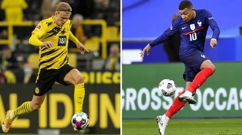 La cláusula de salida de Haaland es de 75 millones de euros, mientras que PSG tasa a Mbappé en 250 millones de la divisa europea.