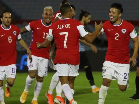 La formación de Chile para desafiar a Colombia