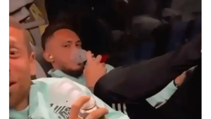 Ocampos no lo pasa bien en Bolivia por la altura