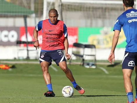 Benegas ya trabaja junto a la Roja de cara al duelo con Colombia