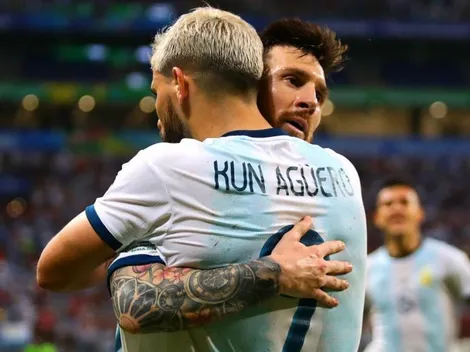 Agüero se vuelve loco y habla de su relación con Messi