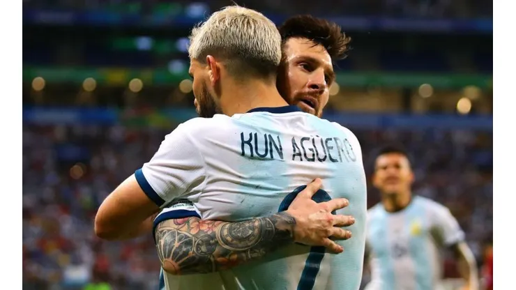Sergio Agüero habló de su relación con Lionel Messi
