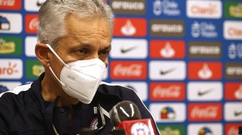 Reinaldo Rueda en conferencia de prensa