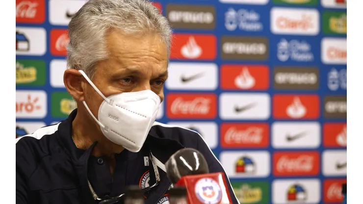 Reinaldo Rueda en conferencia de prensa