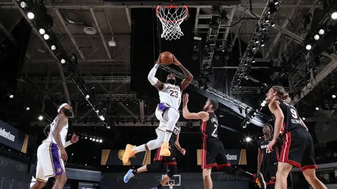 Lebron James fue la gran figura del sexto partido de las Finales de la NBA, que coronó a Lakers como nuevo campeón del básquetbol norteamericano