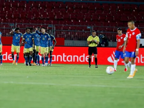 Colombia le empata en la agonía a Chile y lo complica