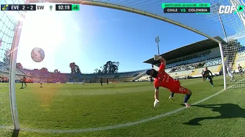 El segundo gol sorprendió a todos los presentes