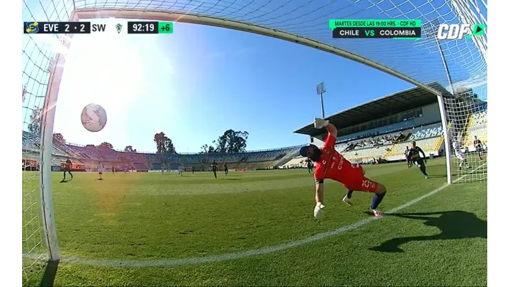 El segundo gol sorprendió a todos los presentes