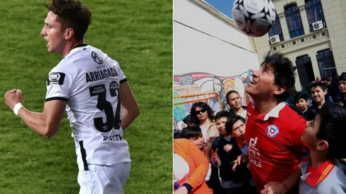 Iván Zamorano resaltó mucho la dificultad en lo que hizo Luciano Arriagada en su primer gol en el profesionalismo.