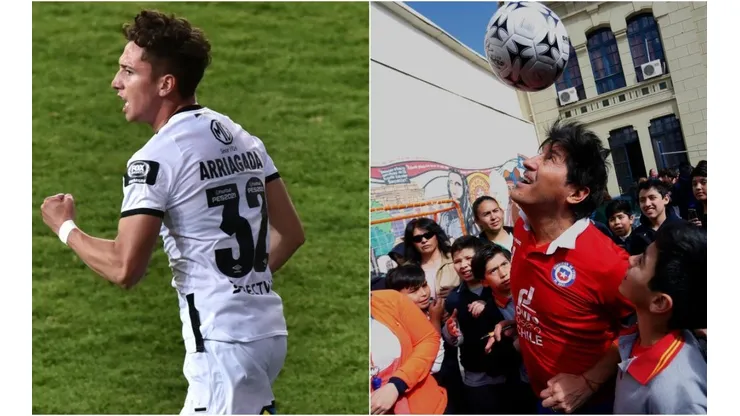 Iván Zamorano resaltó mucho la dificultad en lo que hizo Luciano Arriagada en su primer gol en el profesionalismo.