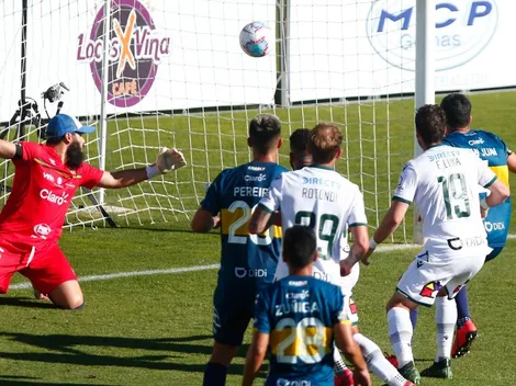 Everton y Wanderers igualaron en partidazo en Viña del Mar