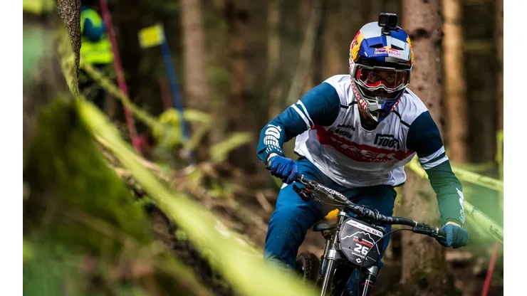 Pedro Burns fijó sus ojos en el UCI Downhill World Championships de Leogang en Austria, la carrera más relevante dentro de la escena internacional del descenso