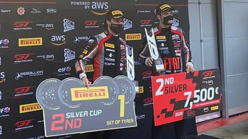 El chileno de 21 ya suma dos podios en la temporada del torneo europeo de Gran Turismo.