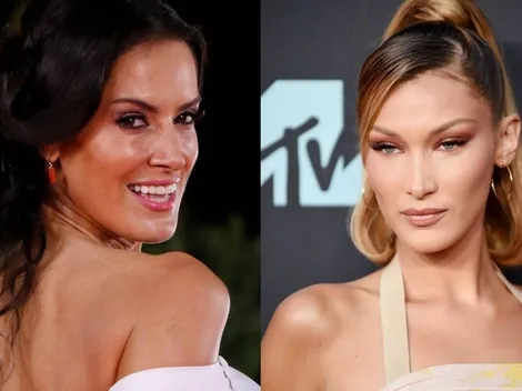 Adriana Barrientos se retoca el rostro y luce igual a famosa modelo