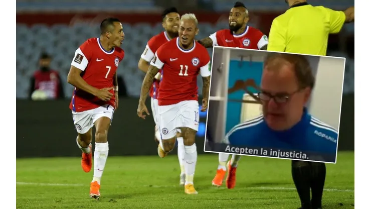 Alexis levanta a la Roja con charla de Bielsa