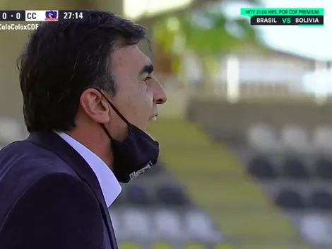 "¡Sácalo carajo!": la furia de Quinteros con el plantel de Colo Colo