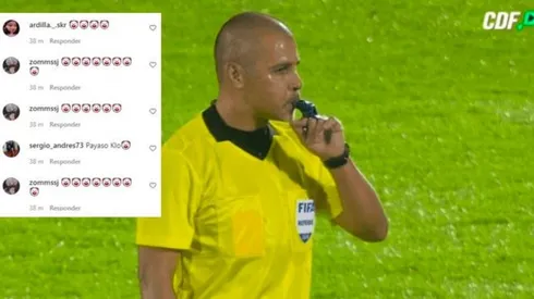 La cuenta del árbitro está inactiva desde 2018, pero no fue impedimento para que los chilenos llegaran en masa a dejar sus cariños.