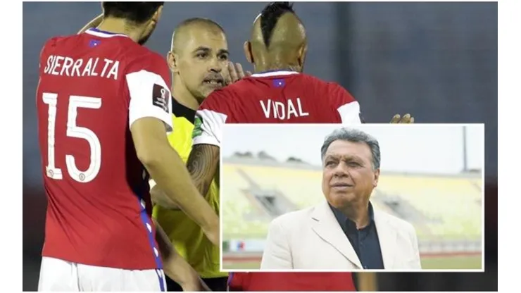 Don Elías puso la pelota al piso y alentó a La Roja a seguir por el buen camino.