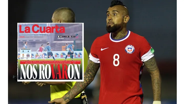 La selección chilena fue evidentemente perjudicada por el lamentable arbitraje del encuentro que inició las Eliminatorias para el Mundial de Qatar 2022