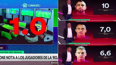 Toby Vega hace pebre al VAR en sus notas y le pone un 10 a Arturo Vidal.