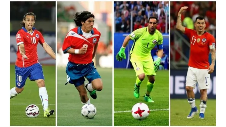 Históricos jugadores y ex jugadores chilenos no aguantaron la impotencia ante el escandaloso arbitraje de Eber Aquino.