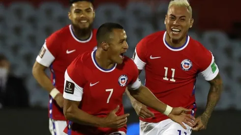 La Roja celebró con todo el gol