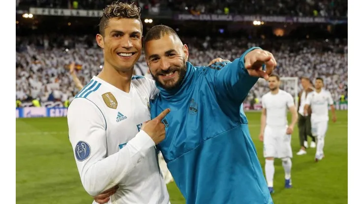La dupla lo ganó todo con la camiseta merengue.