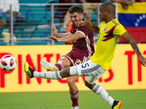 Colombia recibe a Venezuela en la previa al partido con la Roja