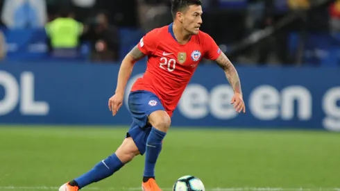 Charles Aránguiz en la Copa América 2019