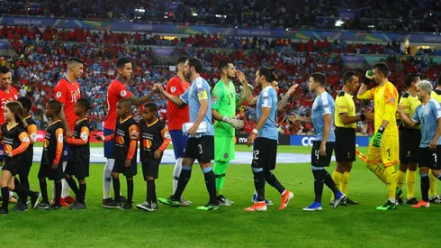 Chile y Uruguay en la última Copa América