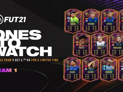 EA Sports lanza el primer equipo Ones To Watch de FIFA 21