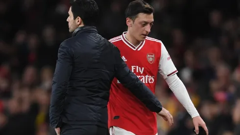 Ozil no ha sido alineado por Arteta desde marzo, demostrando que no tiene en consideración alguna al germano.