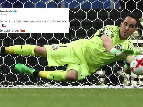 "Yo voy siempre con mi selección chilena"