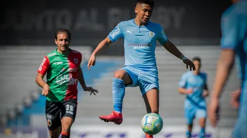 Marcelo Allende lleva doce partidos y tres goles en la primera división del fútbol de Uruguay