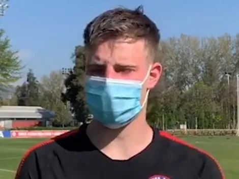 Barticciotto Jr feliz con la vuelta a los entrenamientos de la Sub 20