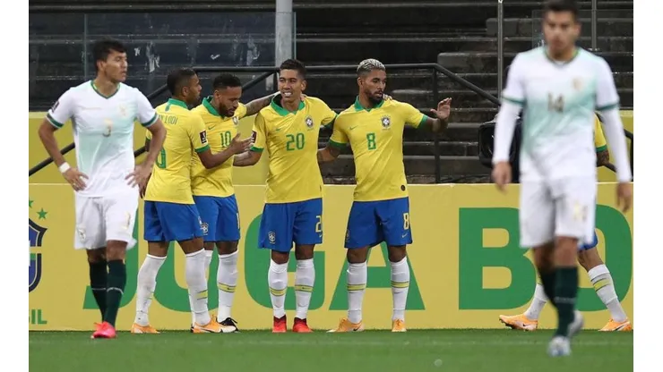 Brasil le pasó por encima a Bolivia en su debut en eliminatorias