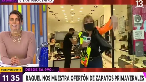 Raquel Argandoña vive grato encuentro en pleno despacho | Foto: Bienvenidos