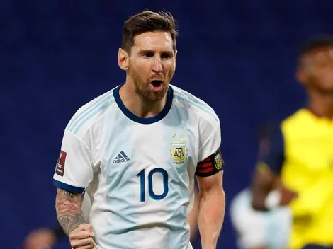 Argentina vence a Ecuador con solitario gol de Lionel Messi