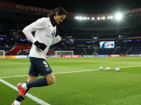 Cavani puede debutar ante PSG debido a la cuarentena