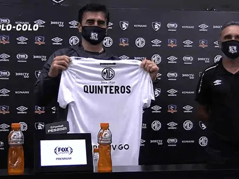 Quinteros: "La idea es que Colo Colo termine dentro de los siete primeros"